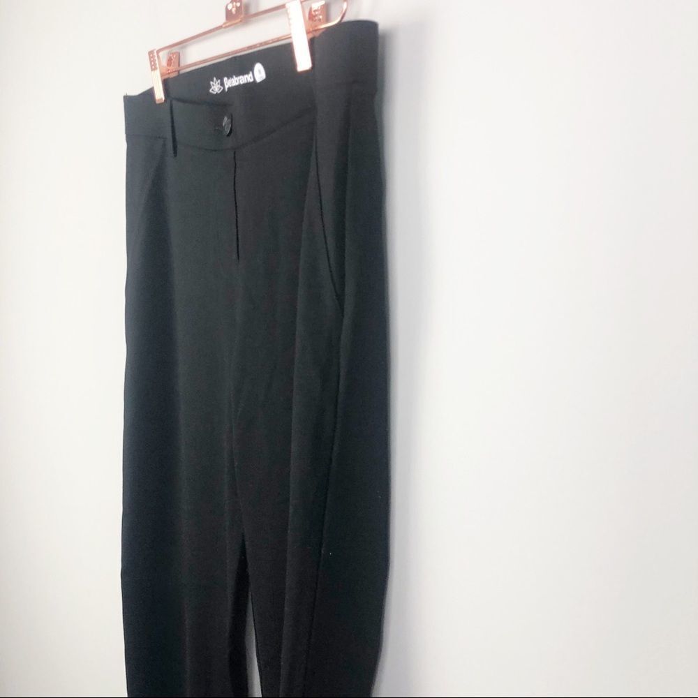 Betabrand | Bootcut Black Dress Yoga Pants M Tall — image 4 of 8